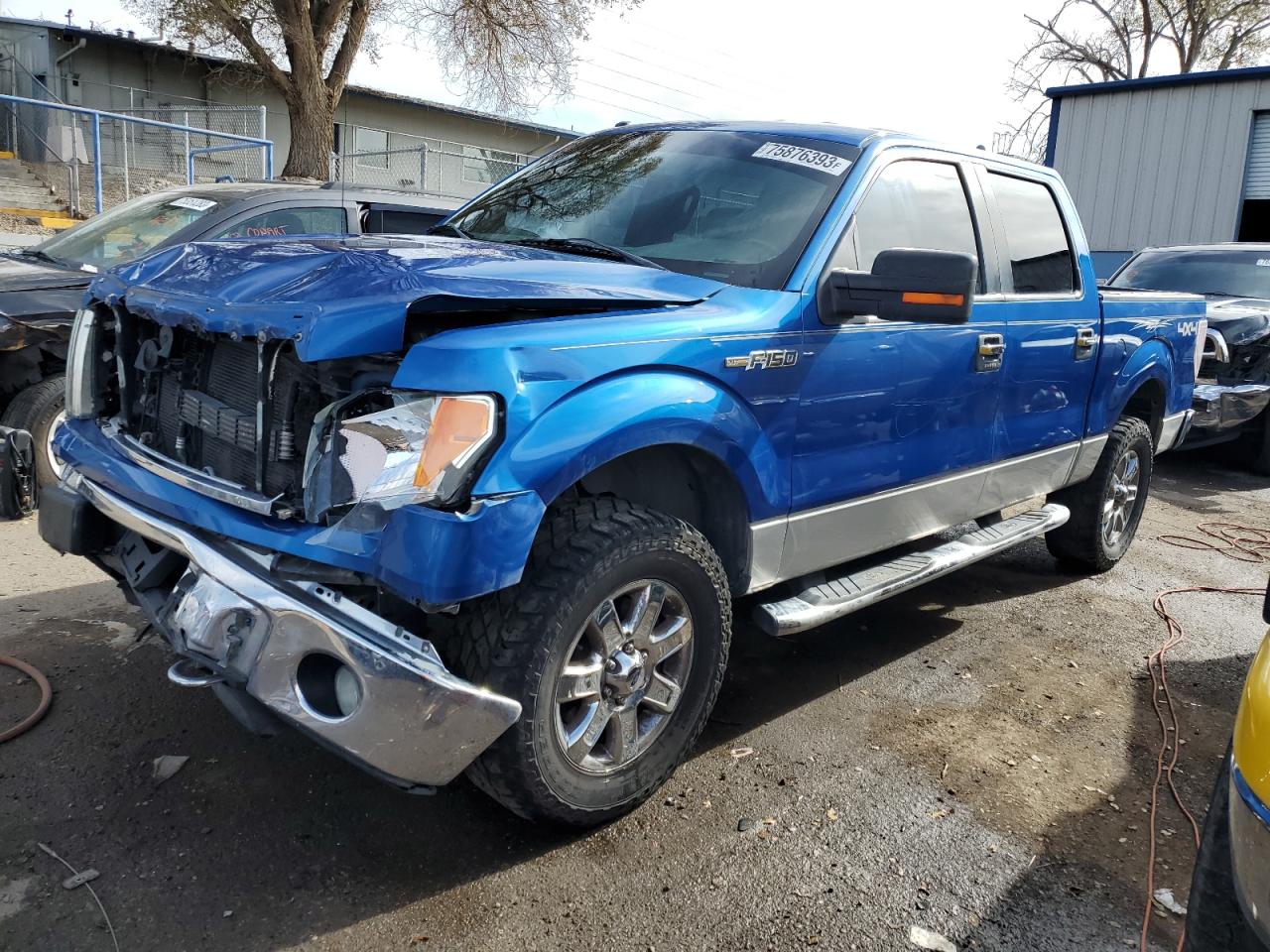 2014 Ford F150 Supercrew VIN: 1FTFW1EF7EFD10596 Lot: 75876393