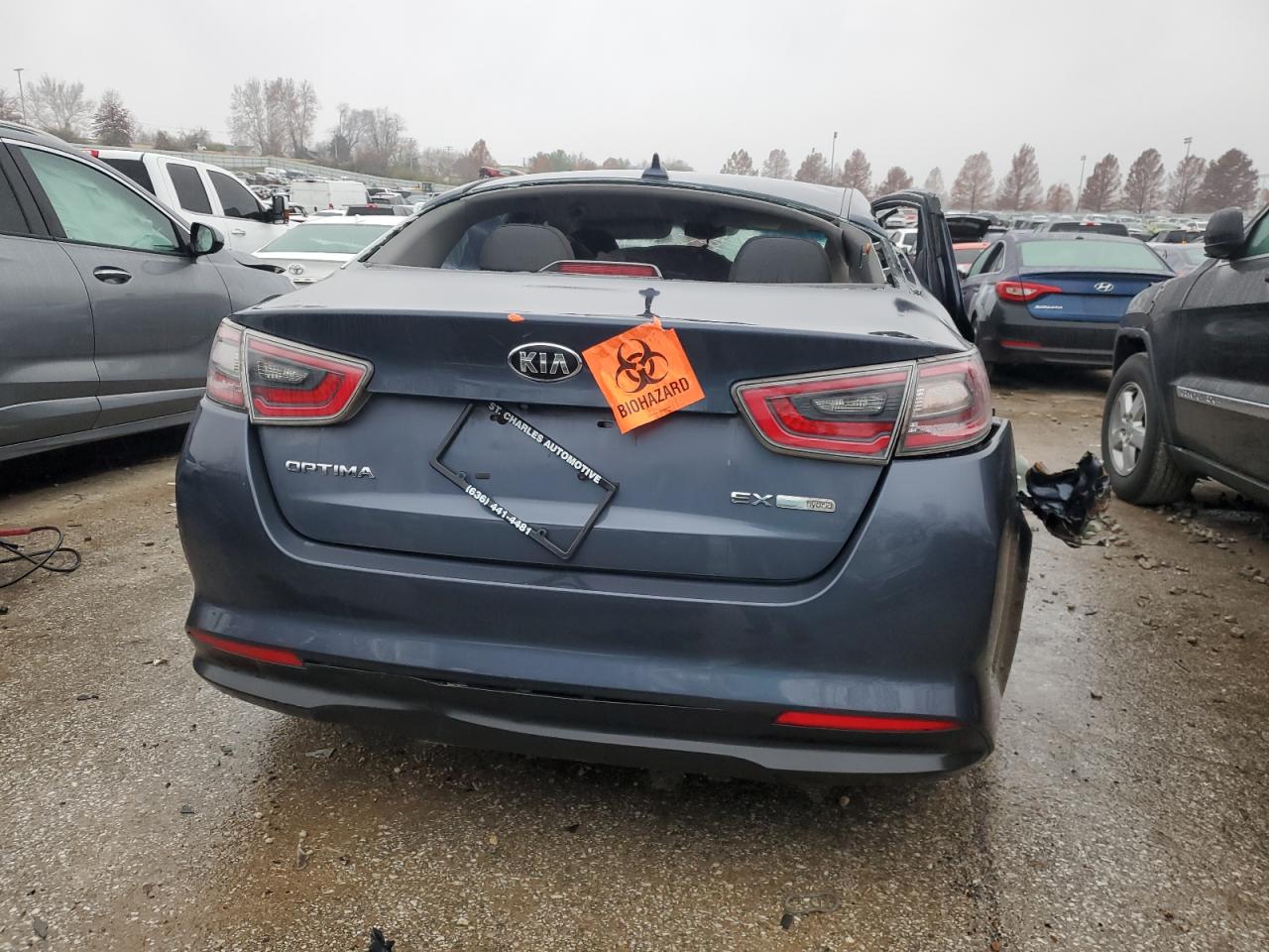 2014 Kia Optima Hybrid VIN: KNAGN4AD9E5074310 Lot: 77358003