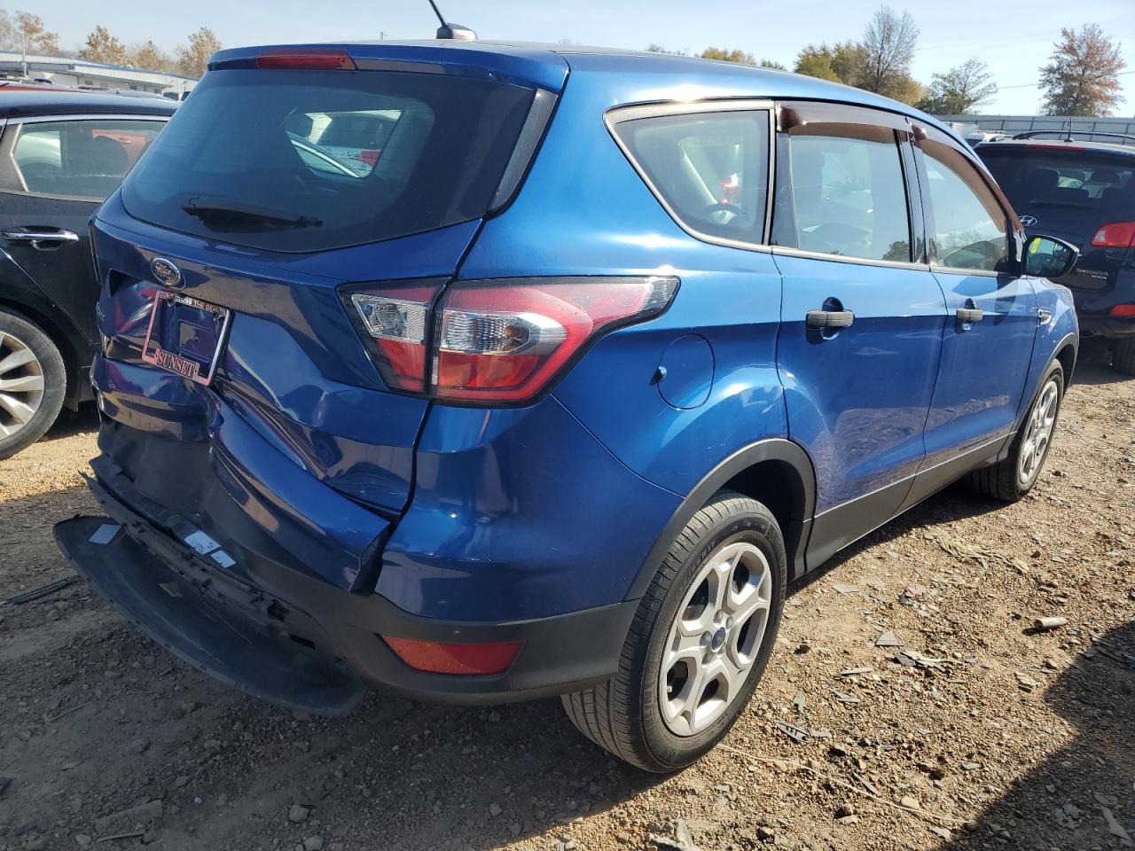 2017 Ford Escape S VIN: 1FMCU0F72HUE72416 Lot: 75002133