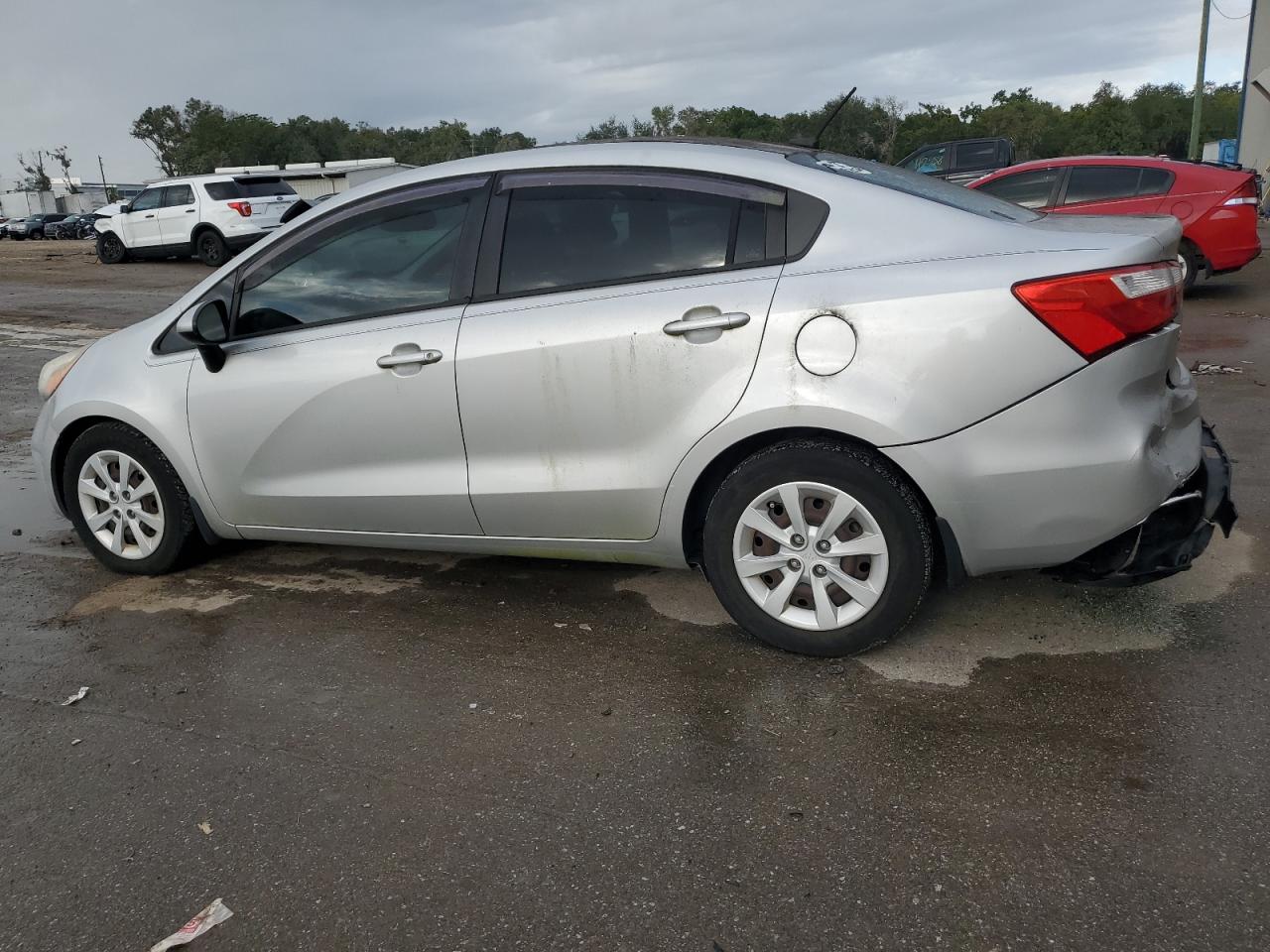 2014 Kia Rio Lx VIN: KNADM4A37E6373205 Lot: 75062643