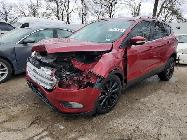 2017 Ford Escape Titanium للبيع في Bridgeton، MO - Front End