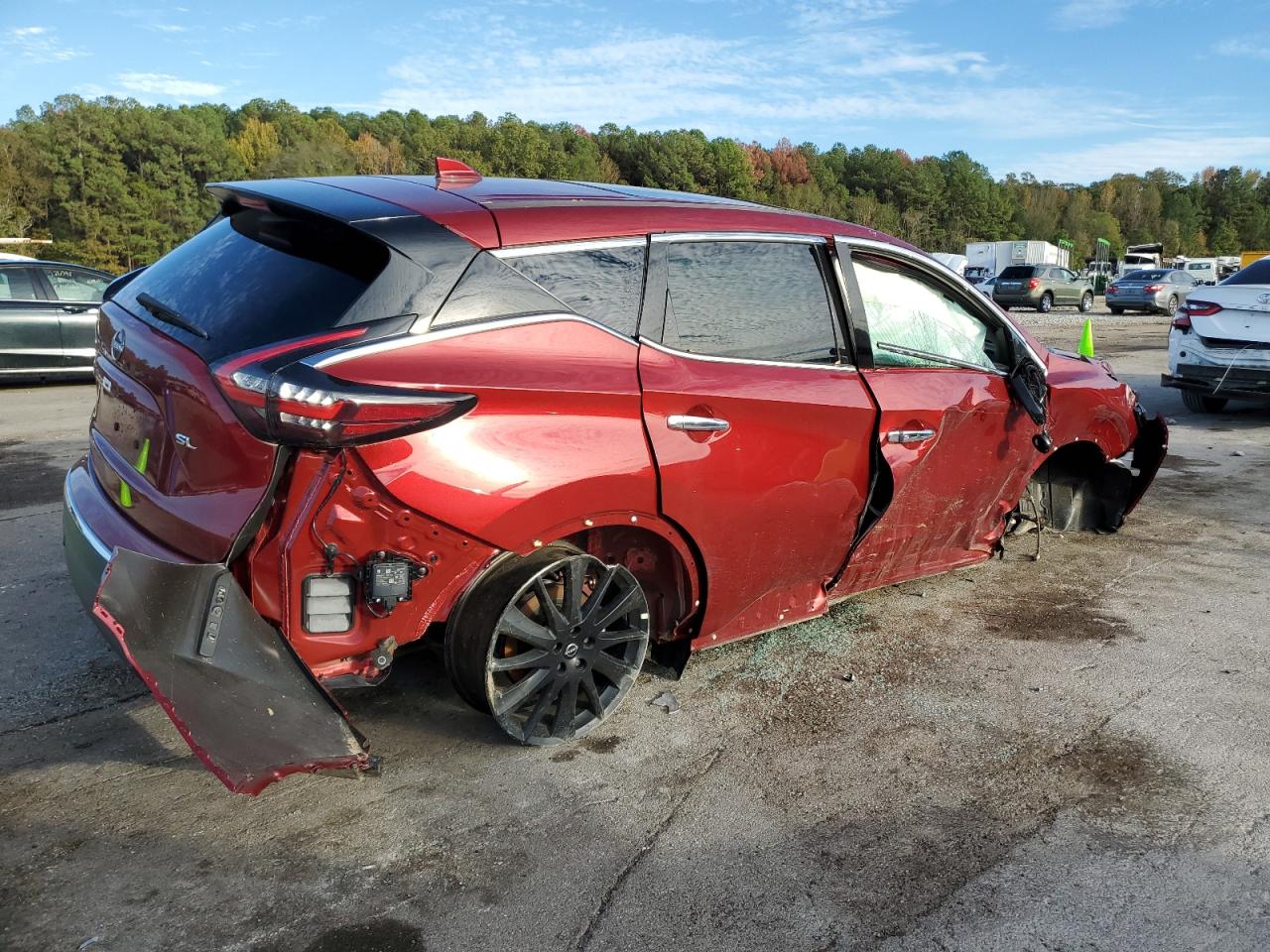 2023 Nissan Murano Sl VIN: 5N1AZ2CJ7PC130243 Lot: 77114373