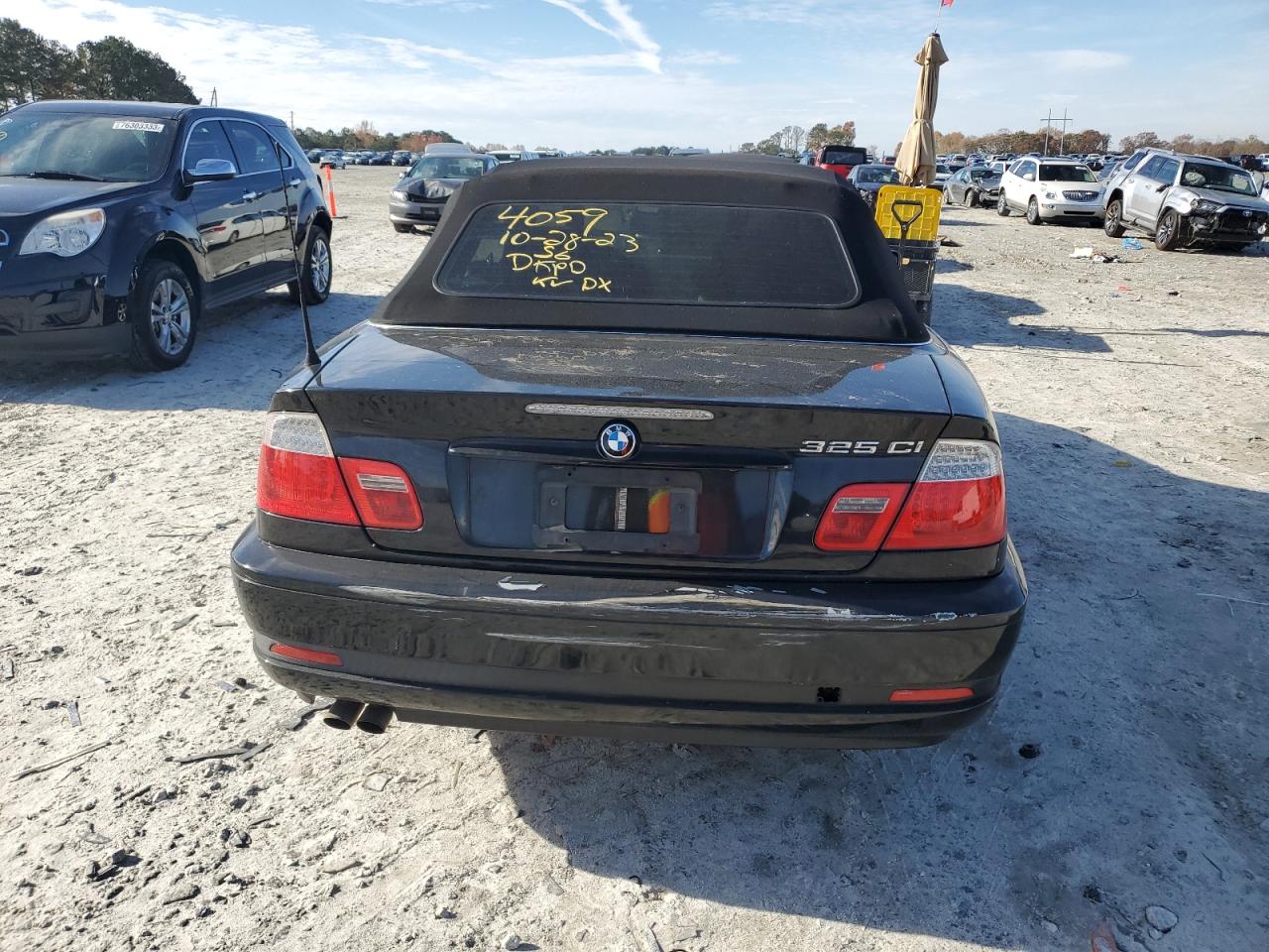 2004 BMW 325 Ci VIN: WBABW33454PL24059 Lot: 74999723