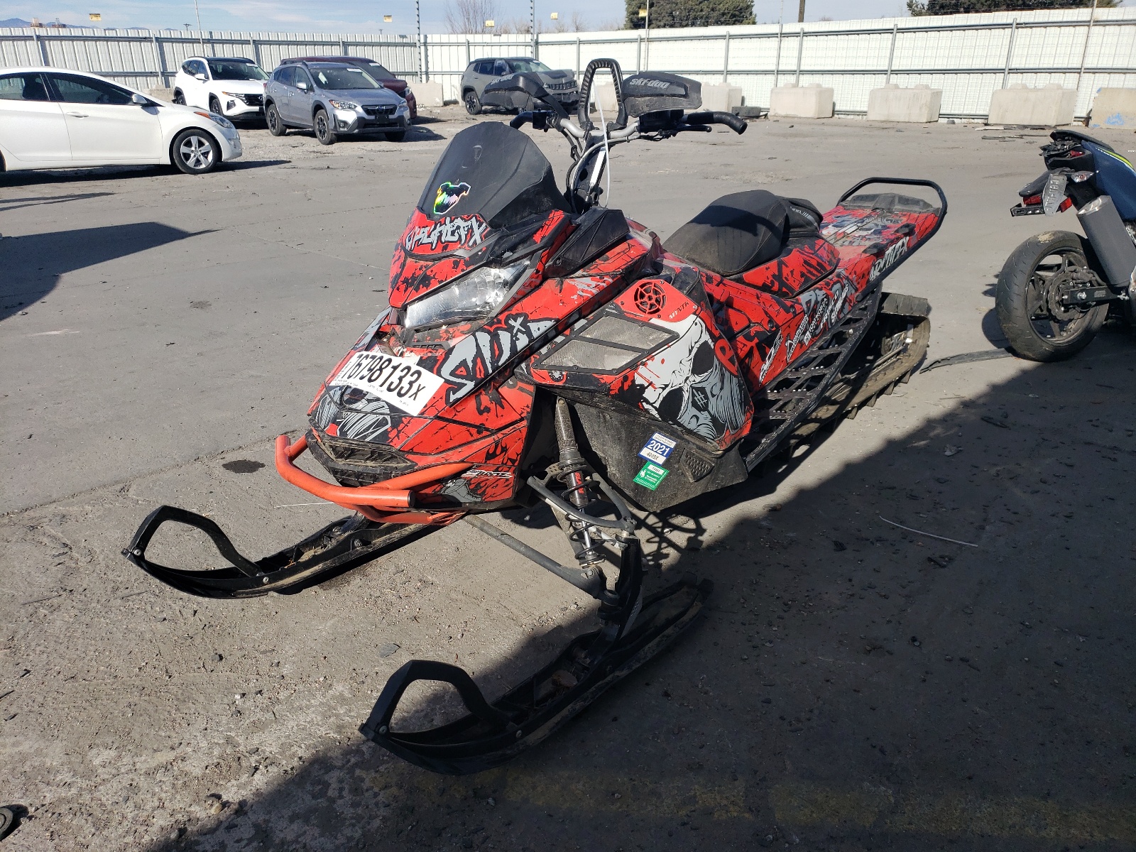 2BPSCEHDX8V000519 2018 Ski Snowmobile