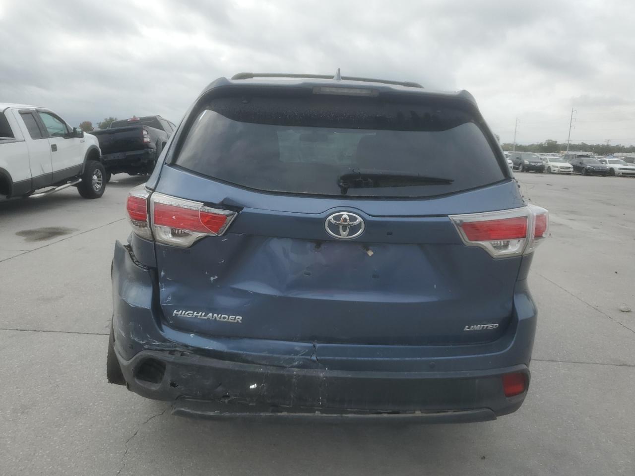 2015 Toyota Highlander Limited VIN: 5TDYKRFH7FS047787 Lot: 64459743
