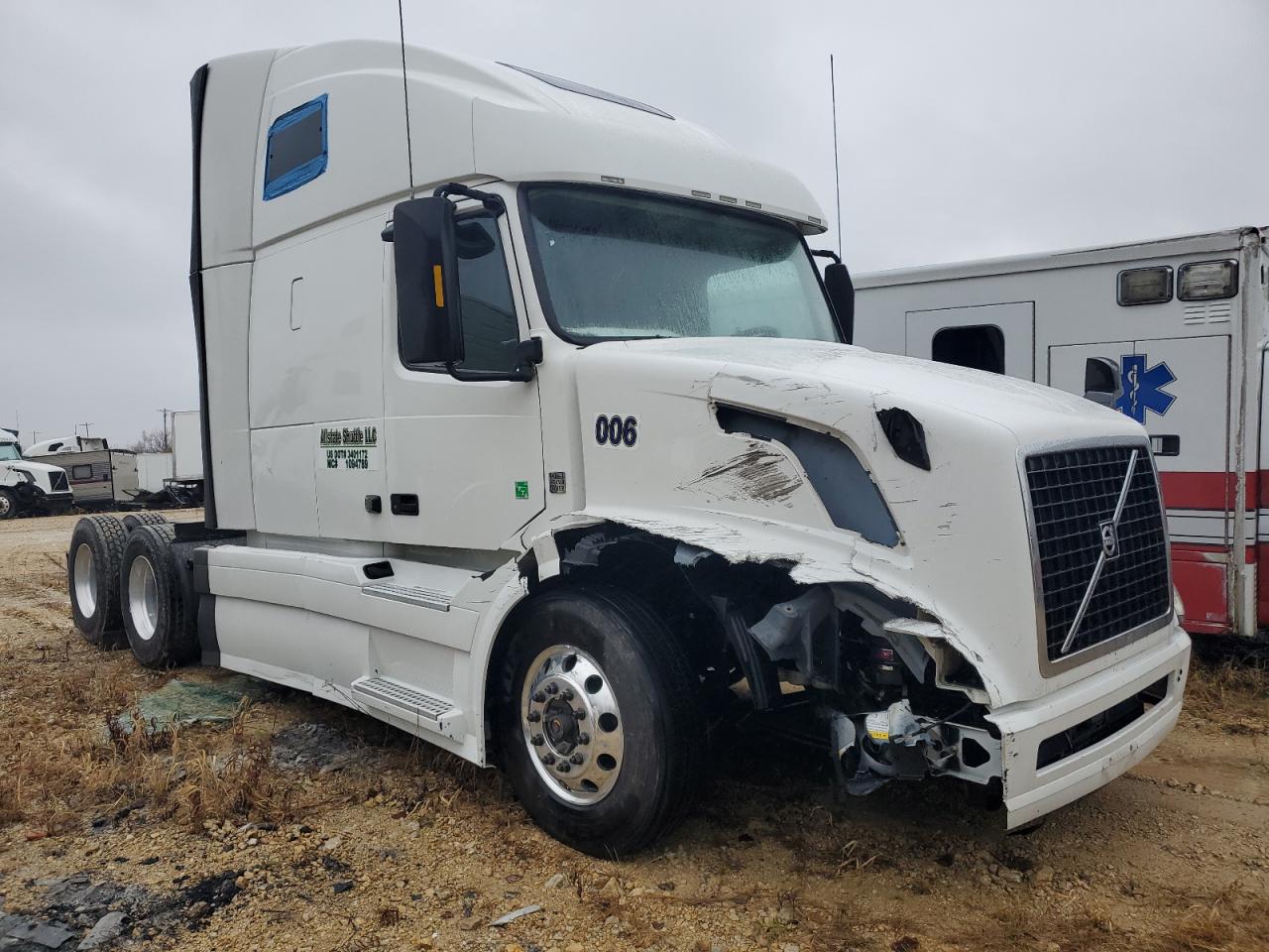 2016 Volvo Vn Vnl VIN: 4V4NC9EHXGN958189 Lot: 76918003