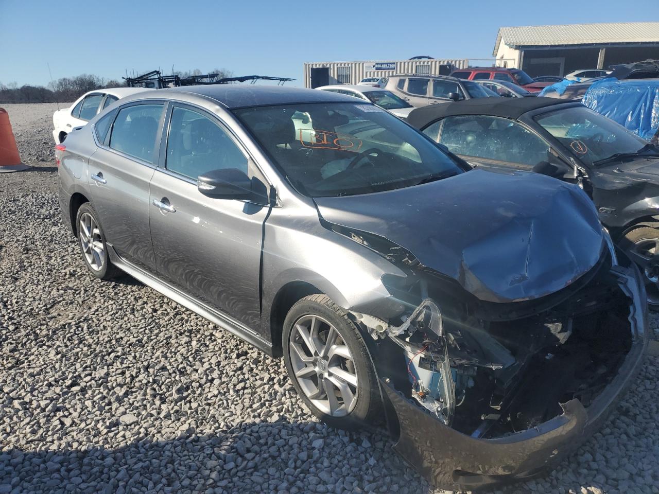 2015 Nissan Sentra S VIN: 3N1AB7AP9FY308756 Lot: 68061674