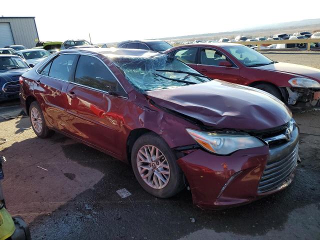  TOYOTA CAMRY 2016 Burgundy