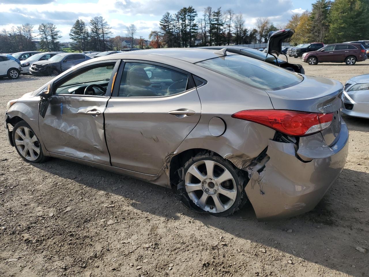 2011 Hyundai Elantra Gls VIN: 5NPDH4AE8BH012852 Lot: 73498863