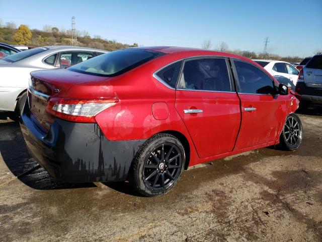 Sedans NISSAN SENTRA 2014 Red