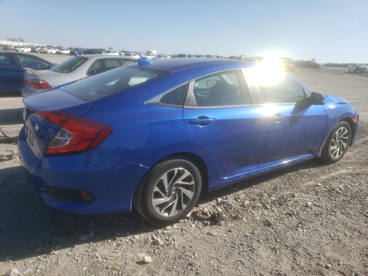 2017 Honda Civic Ex VIN: 19XFC2F75HE017302 Lot: 73970223