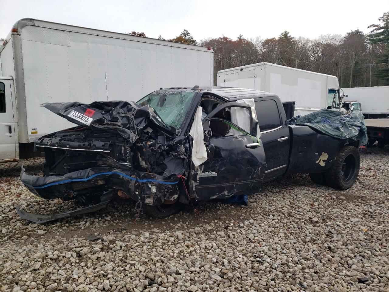 2015 Chevrolet Silverado K3500 High Country იყიდება West Warren-ში, MA - Front End
