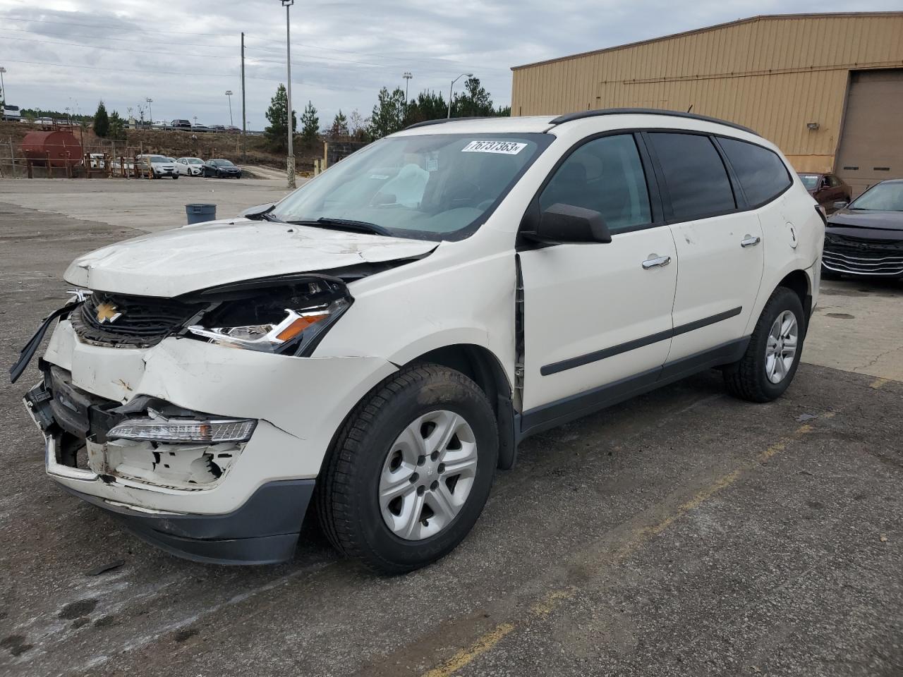 2013 Chevrolet Traverse Ls VIN: 1GNKRFED0DJ242453 Lot: 76737363