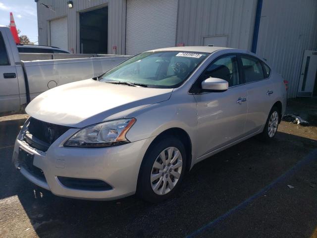 2015 Nissan Sentra S за продажба в Rogersville, MO - Front End