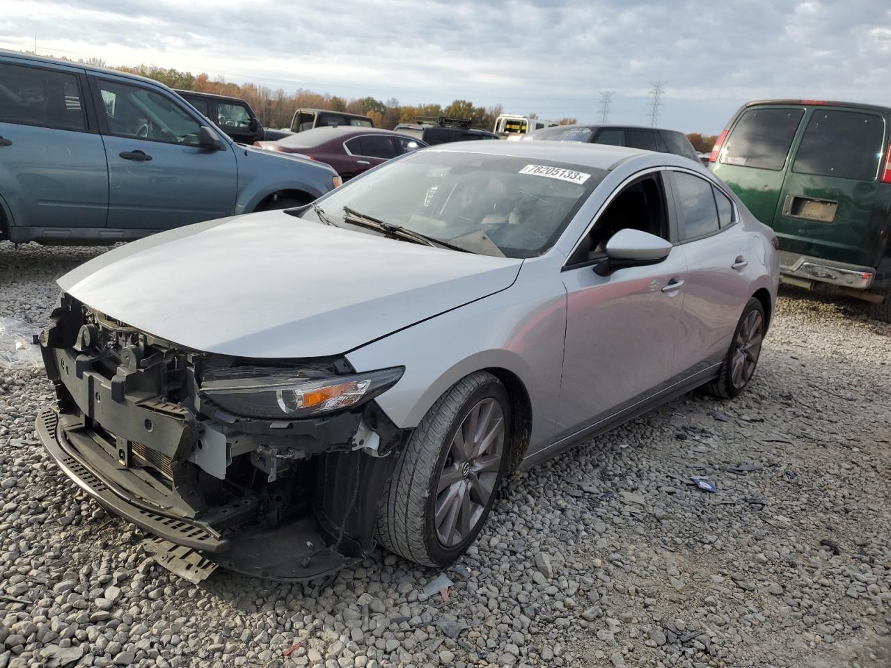 2019 Mazda 3 Preferred Plus VIN: JM1BPACLXK1108686 Lot: 78205133