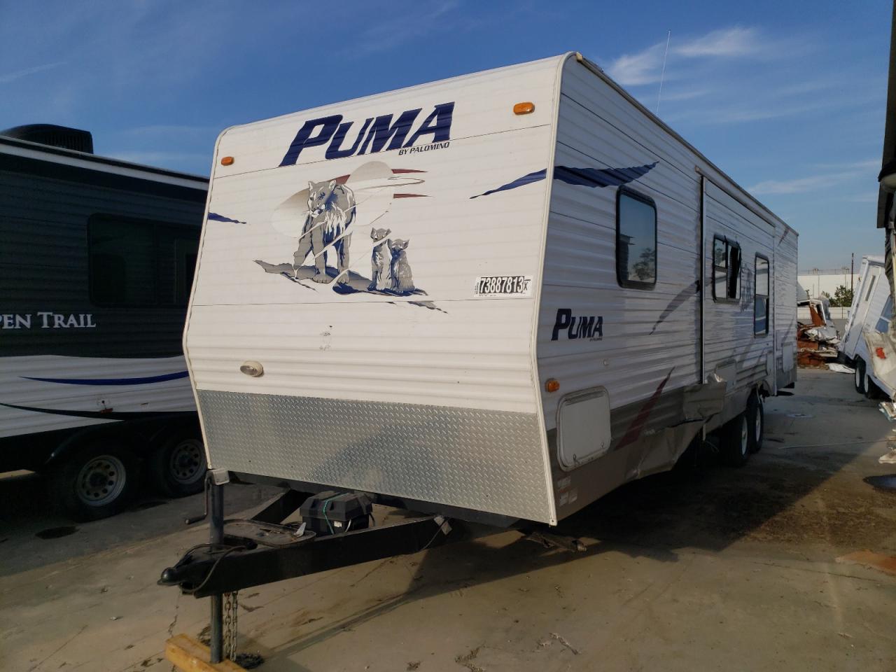 2007 Palomino Puma 32Rdss Travel Trailer VIN: 4X4TPUH237P014363 Lot: 73887813