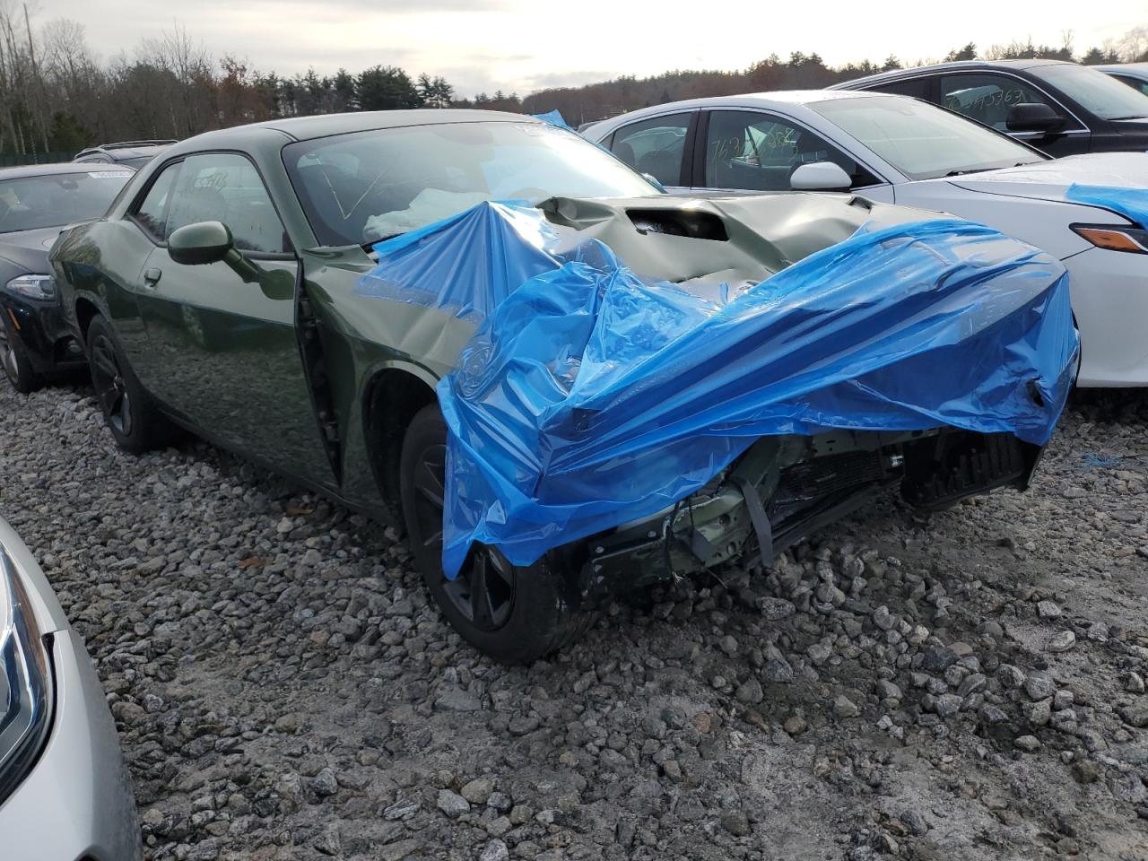 2021 Dodge Challenger Sxt VIN: 2C3CDZAG1MH599692 Lot: 76559473