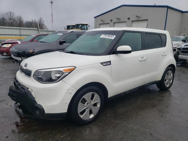  KIA SOUL 2016 Білий