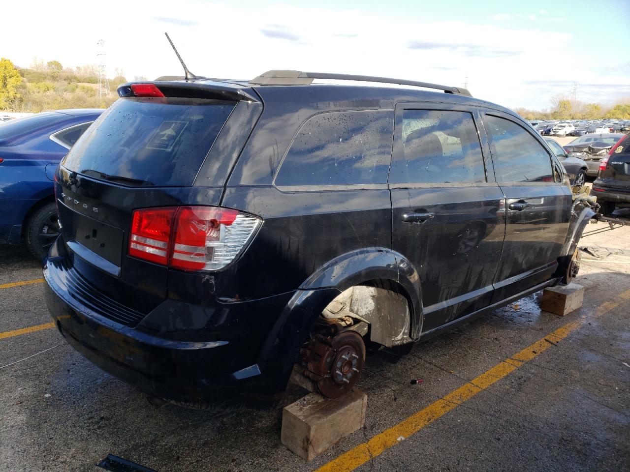 2017 Dodge Journey Se VIN: 3C4PDCAB3HT539313 Lot: 63176354