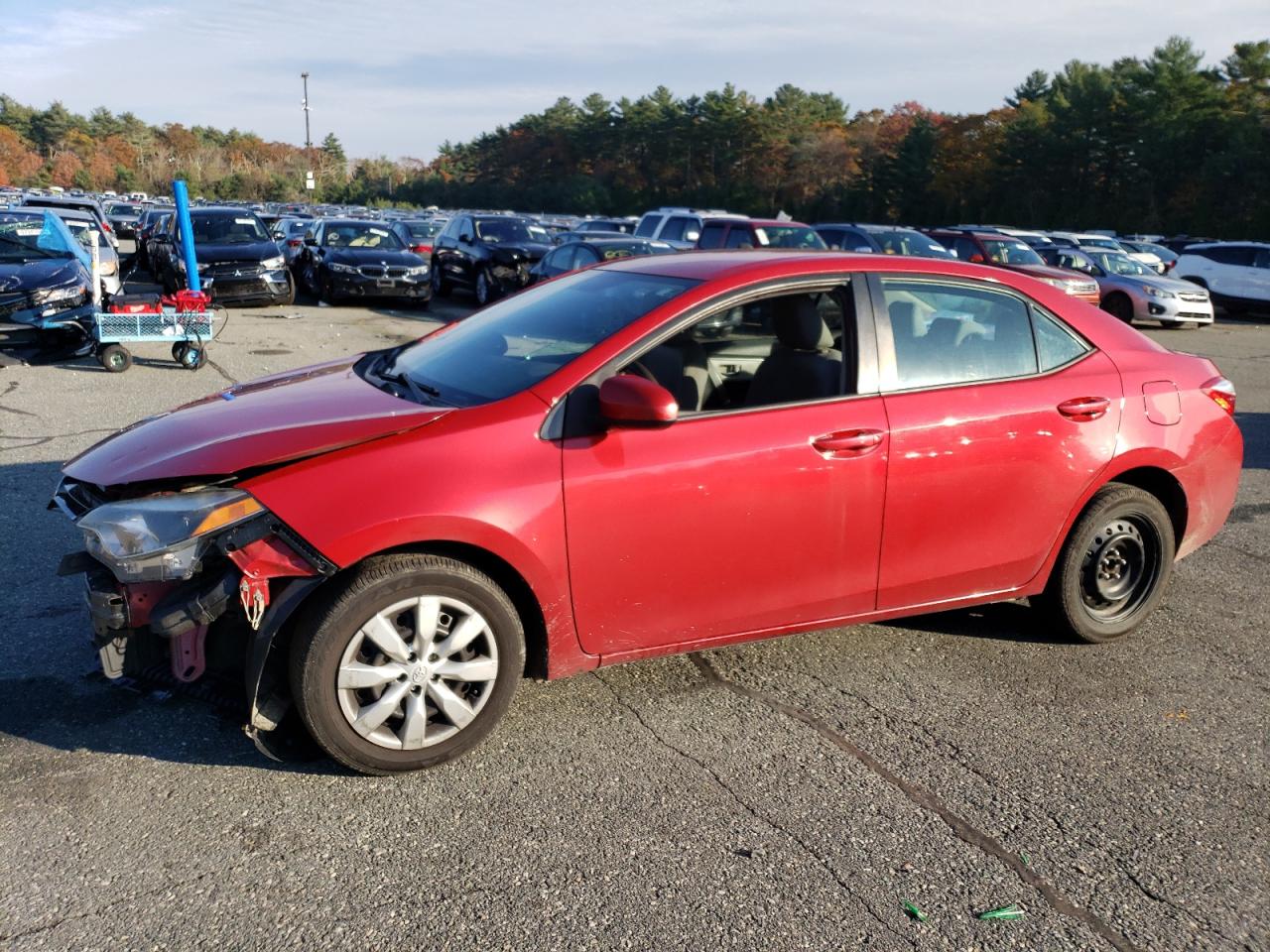 2016 Toyota Corolla L VIN: 2T1BURHE8GC529455 Lot: 75264013