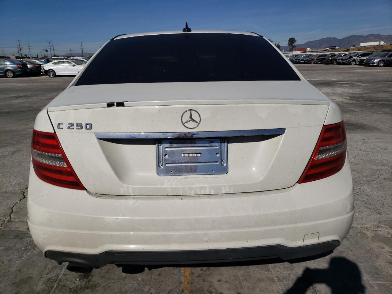 2012 Mercedes-Benz C 250 VIN: WDDGF4HB7CR203502 Lot: 76468753