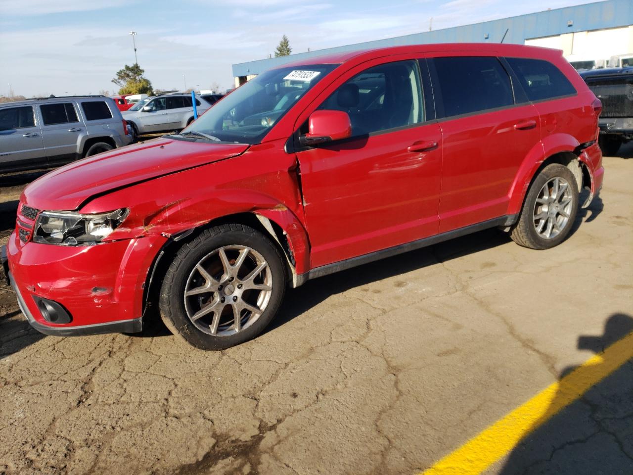 2016 Dodge Journey R/T VIN: 3C4PDDEG0GT124766 Lot: 74791533