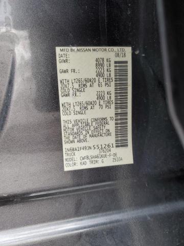 2018 NISSAN TITAN XD SL  