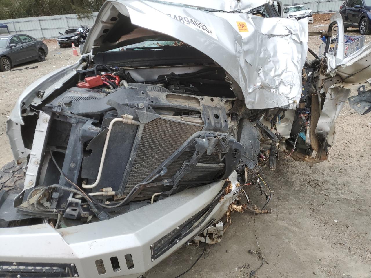 2011 Chevrolet Silverado K1500 Ltz VIN: 3GCPKTE33BG281075 Lot: 74894093