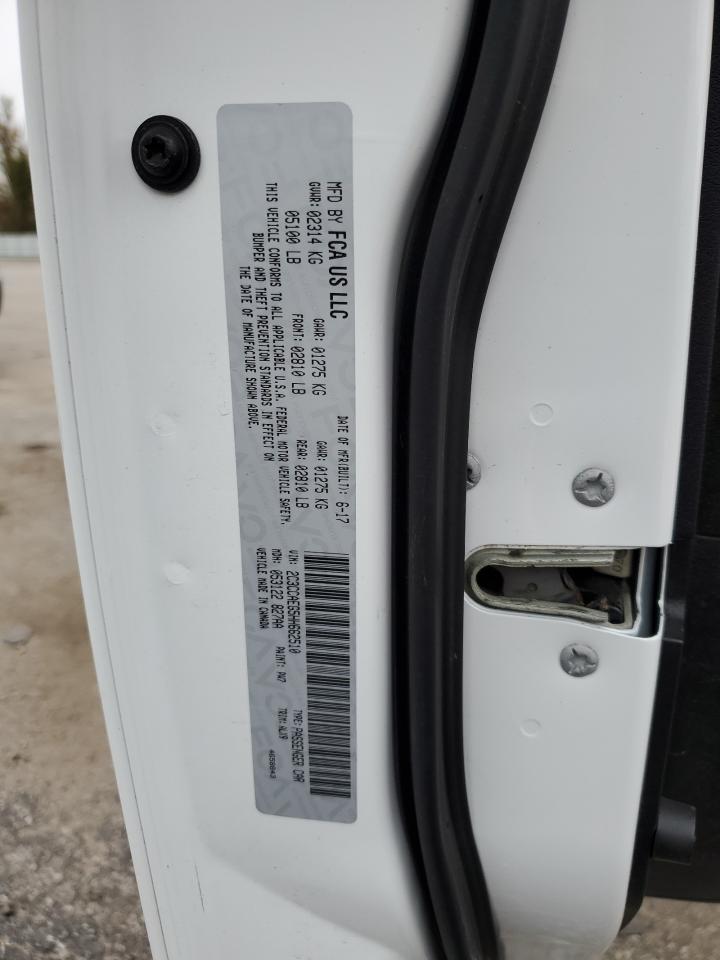 2017 Chrysler 300C VIN: 2C3CCAEG5HH662510 Lot: 74918053