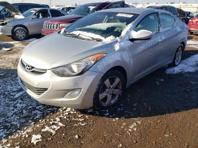  HYUNDAI ELANTRA 2013 Сріблястий