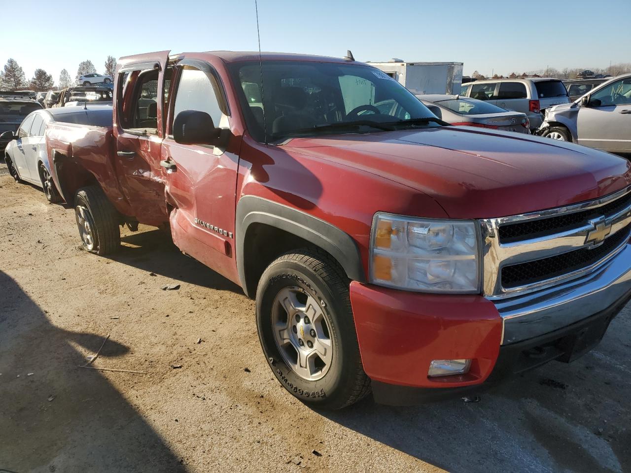 2007 Chevrolet Silverado K1500 Crew Cab VIN: 2GCEK13M071520878 Lot: 78073763