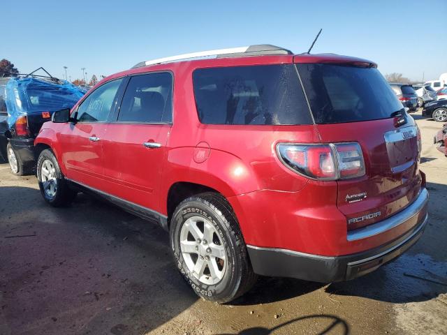  GMC ACADIA 2014 Red
