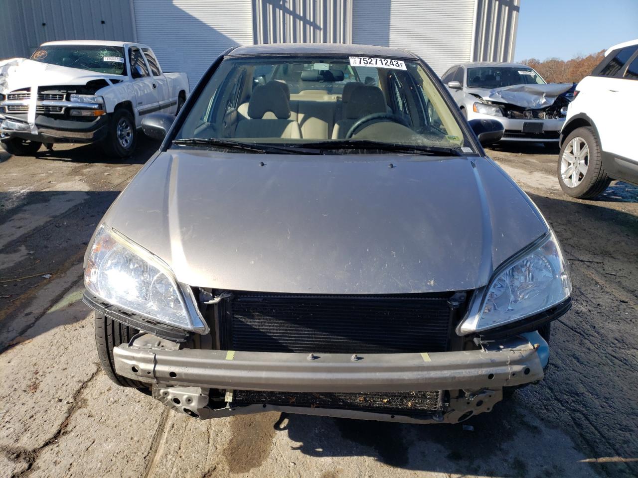 2005 Honda Civic Lx VIN: JHMES16525S004554 Lot: 75271243