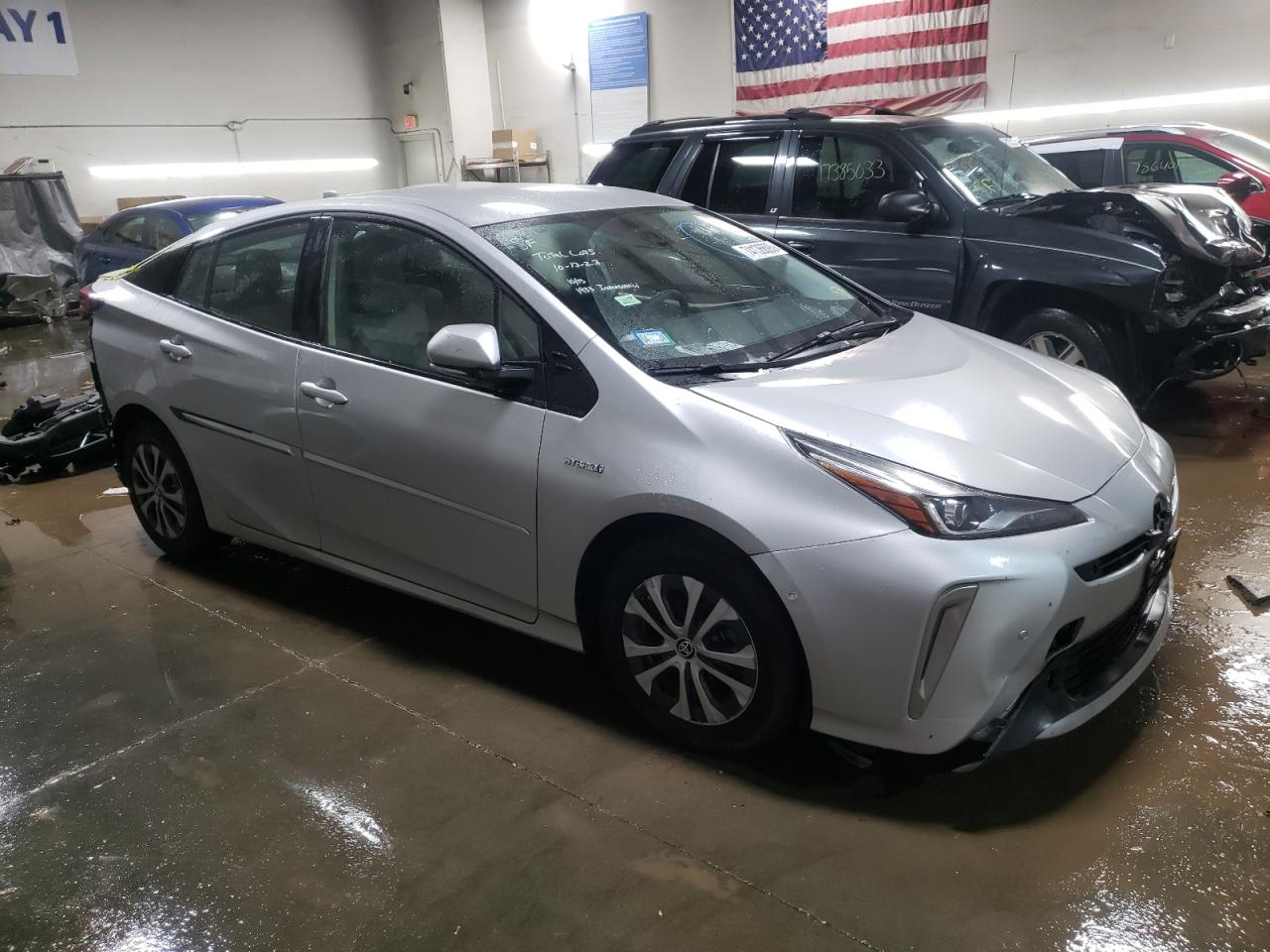 2021 Toyota Prius Le VIN: JTDL9MFU6M3031021 Lot: 74136693