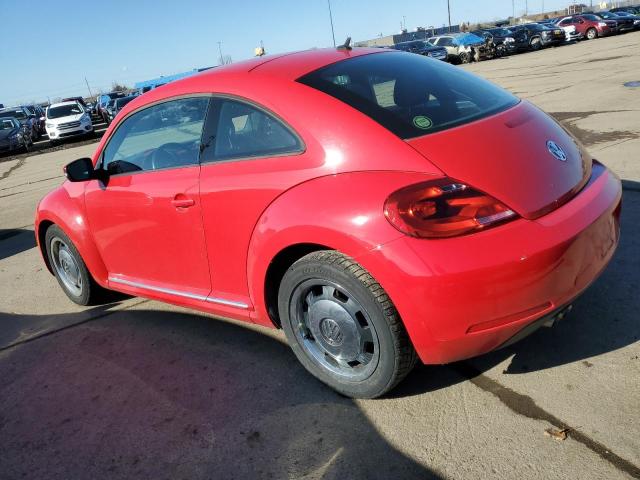  VOLKSWAGEN BEETLE 2012 Красный