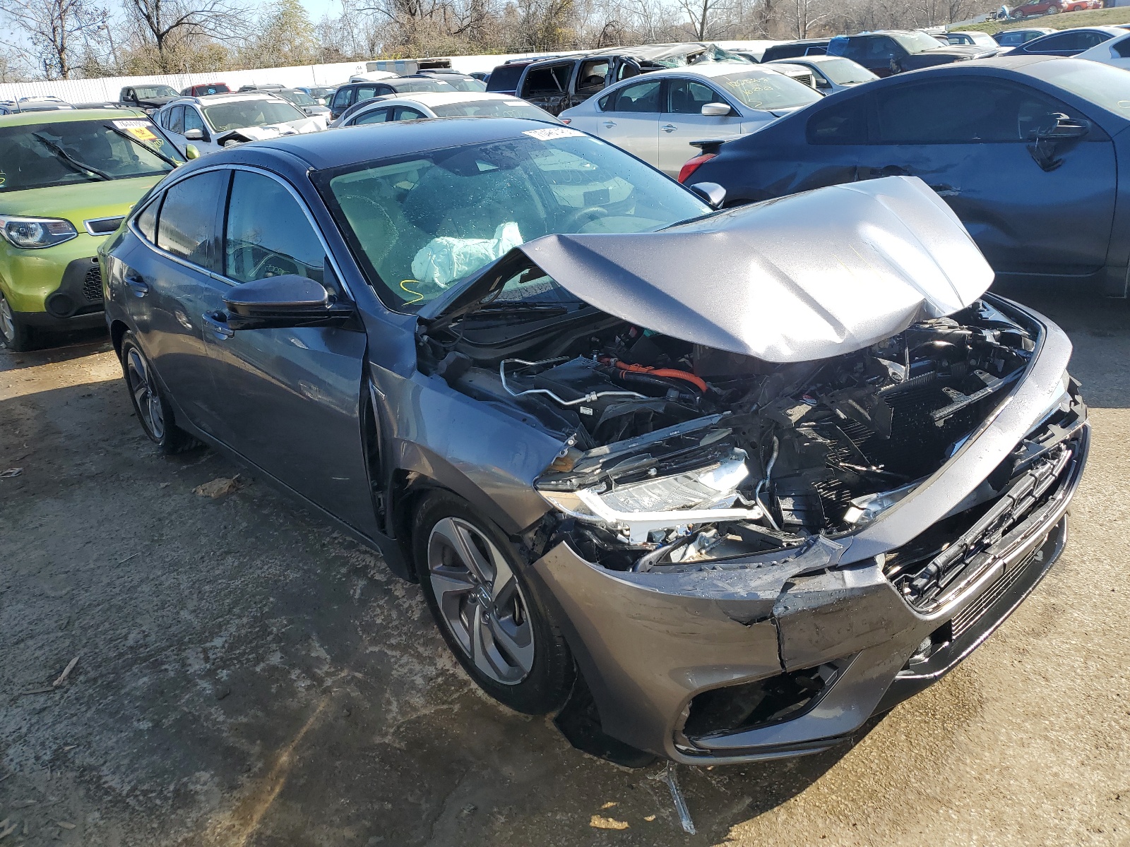 2019 Honda Insight Ex vin: 19XZE4F58KE023670