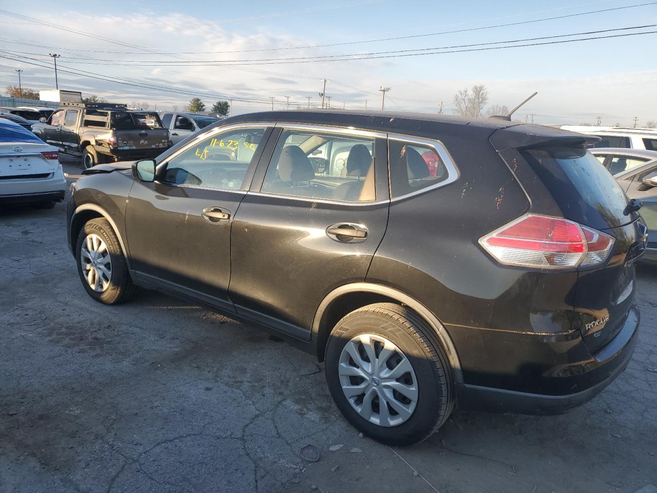 2016 Nissan Rogue S VIN: KNMAT2MVXGP683257 Lot: 75809583