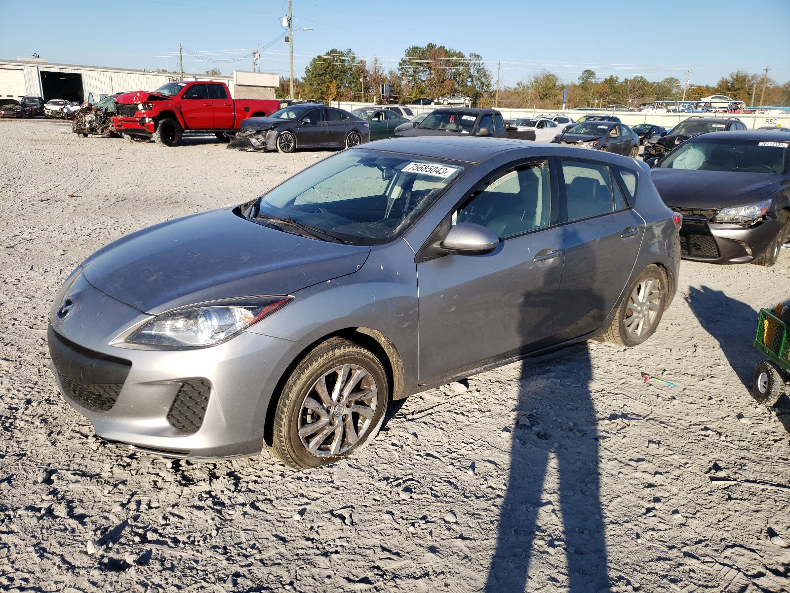 JM1BL1M84C1566604 2012 Mazda 3 I