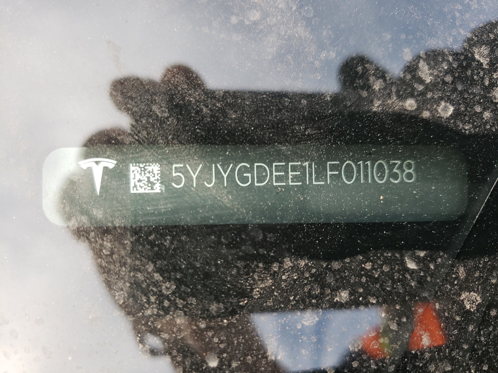 5YJYGDEE1LF011038 2020 Tesla Model Y