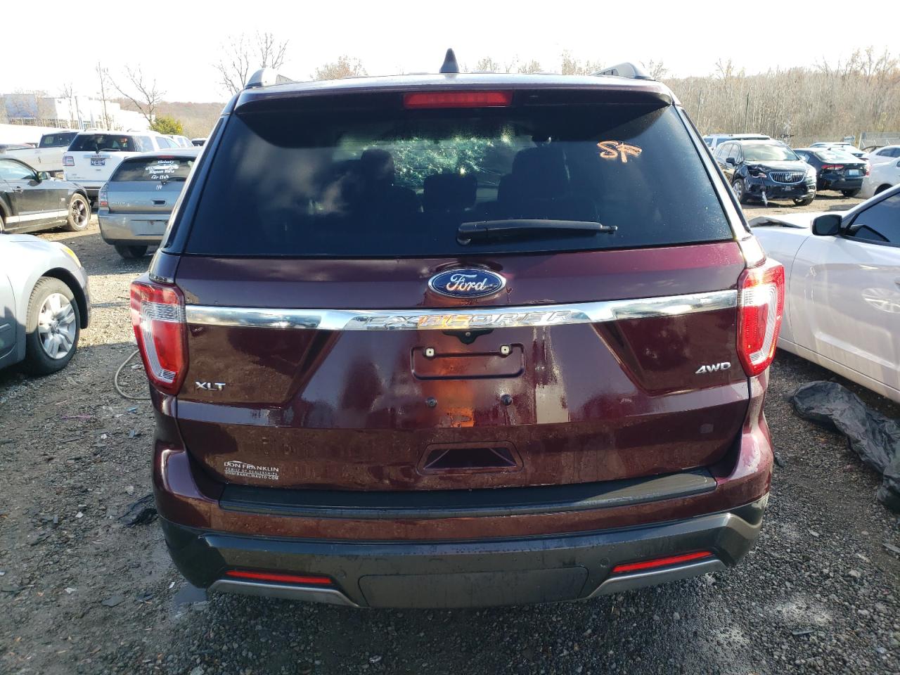 2019 Ford Explorer Xlt VIN: 1FM5K8D80KGA70408 Lot: 76869353