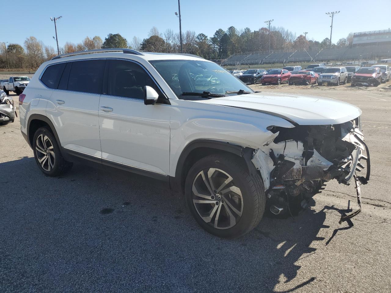 2021 Volkswagen Atlas Sel Premium VIN: 1V2TR2CA8MC509677 Lot: 77798453