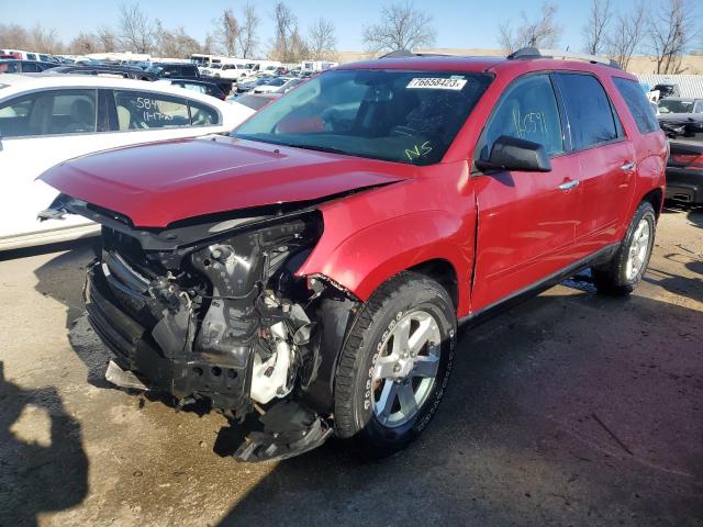  GMC ACADIA 2014 Red