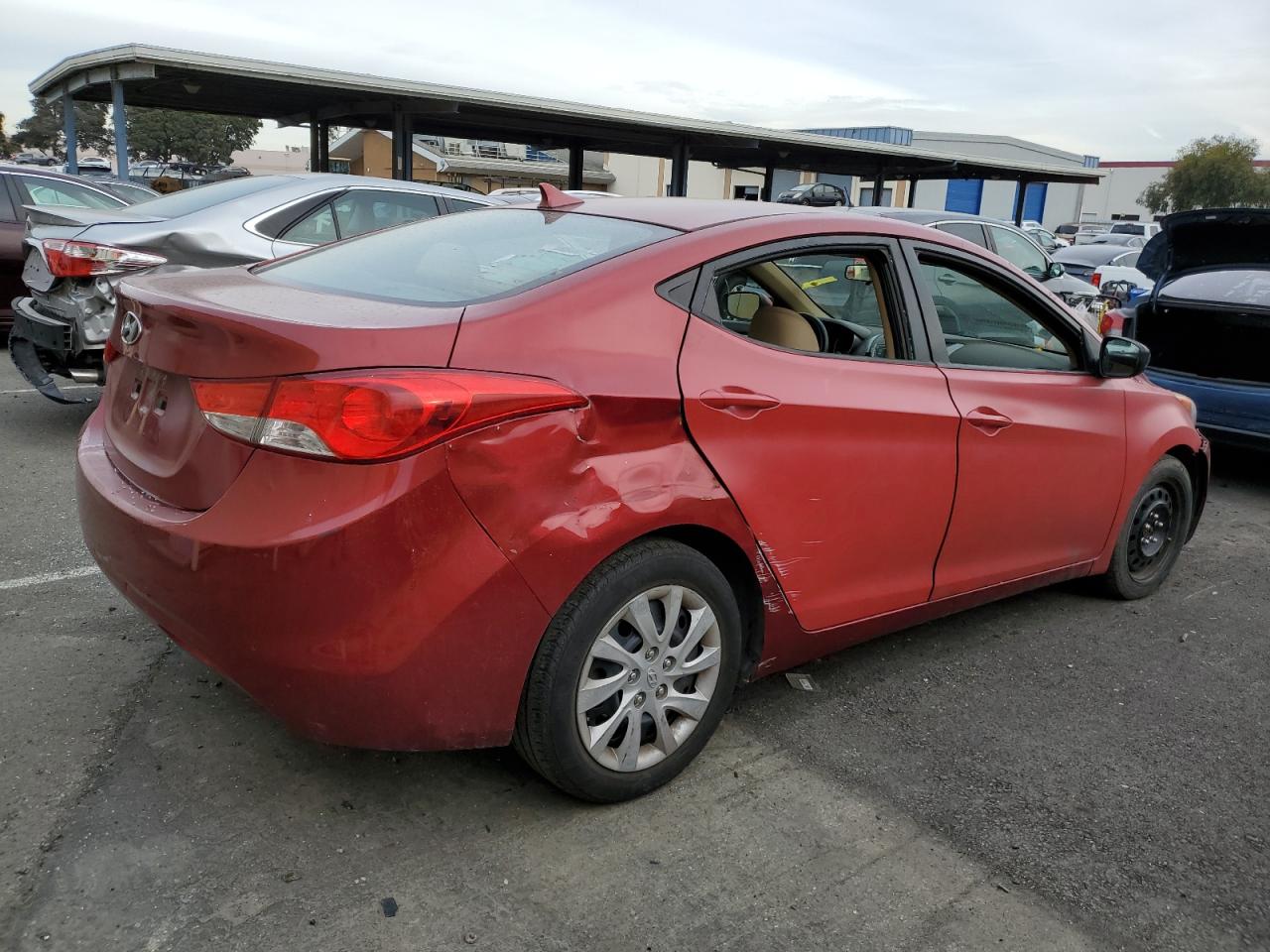 2013 Hyundai Elantra Gls VIN: 5NPDH4AE0DH178639 Lot: 77709983