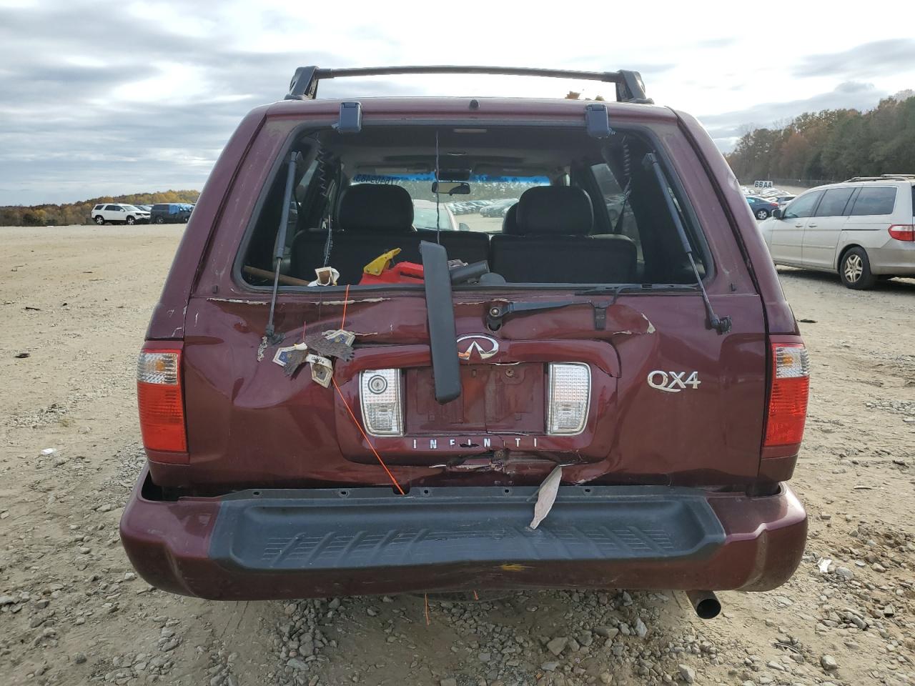 2002 Infiniti Qx4 VIN: JNRDR09Y32W251563 Lot: 76409483