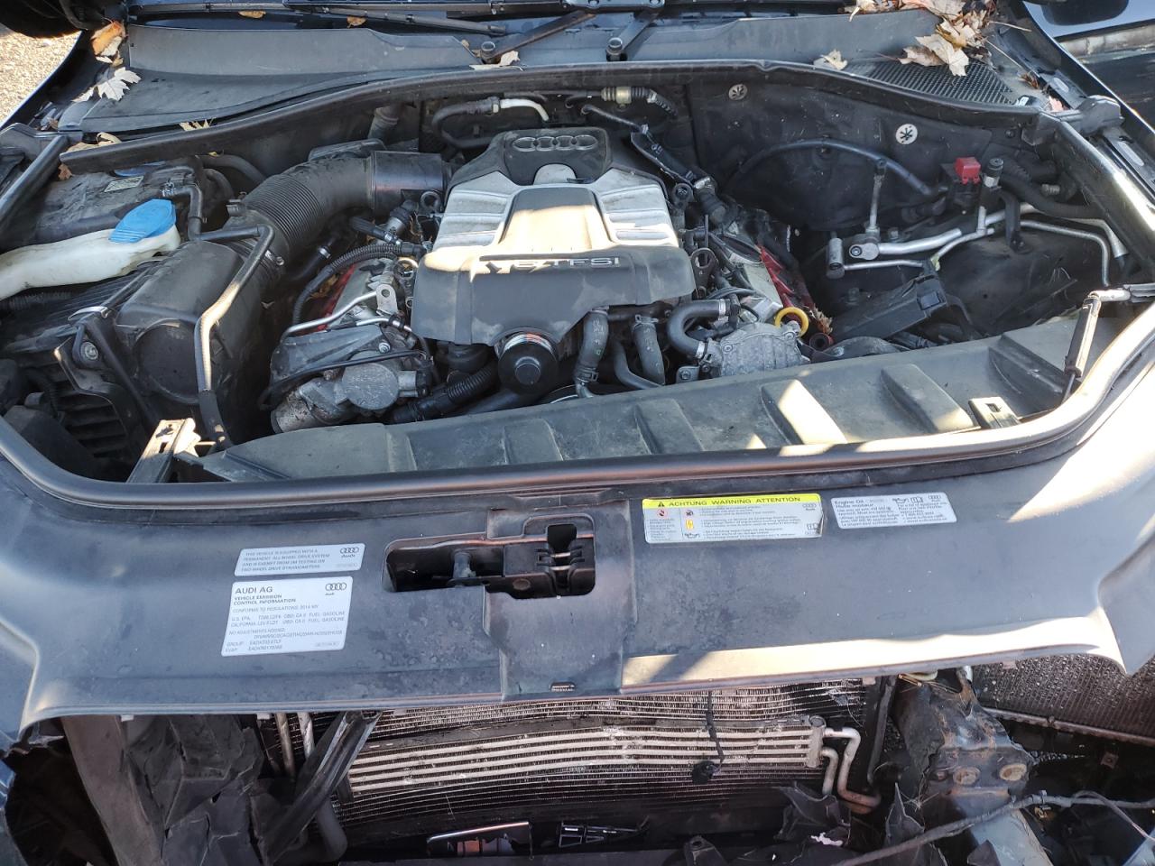 2014 Audi Q7 Premium Plus VIN: WA1LGAFE3ED007956 Lot: 59075544