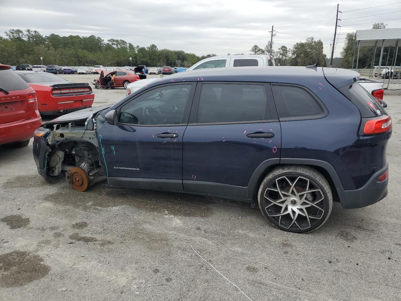 2016 Jeep Cherokee Sport VIN: 1C4PJLAB6GW206945 Lot: 74276603