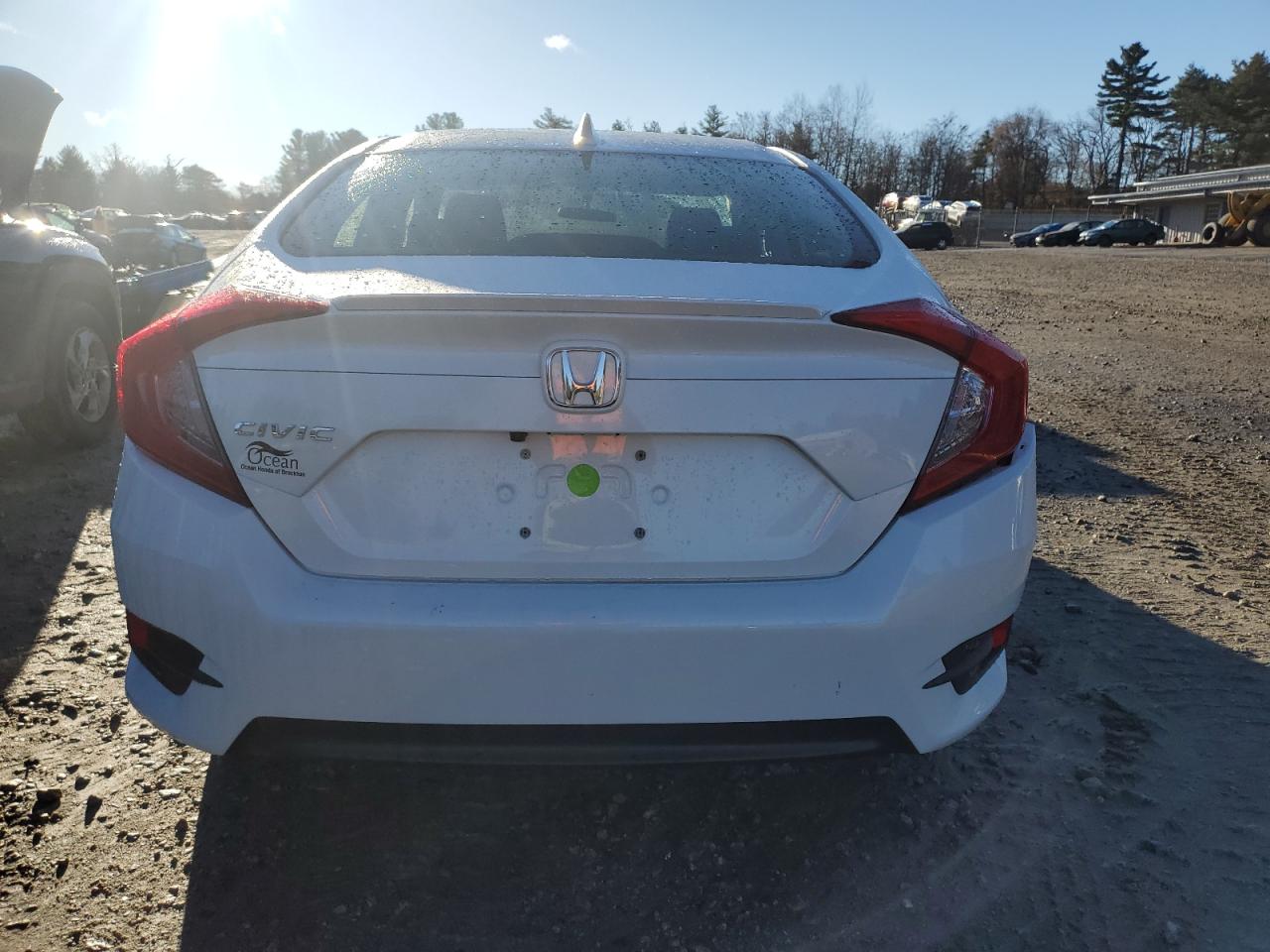 2018 Honda Civic Ex VIN: JHMFC1F32JX021822 Lot: 77531863