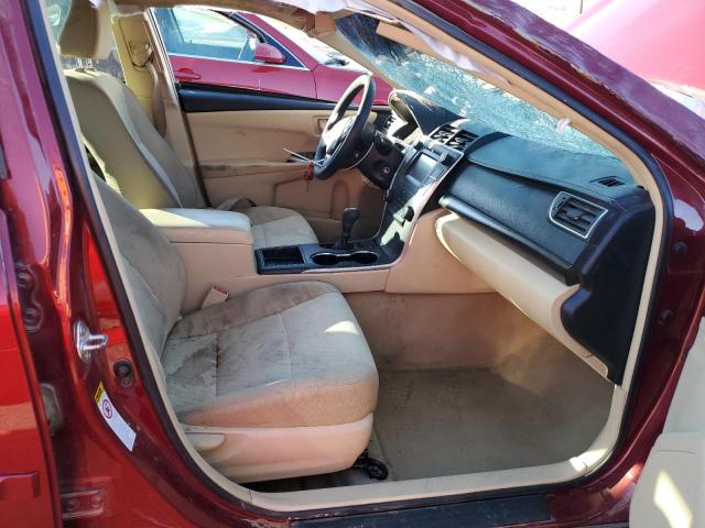  TOYOTA CAMRY 2016 Burgundy