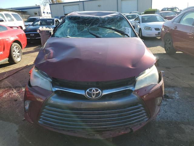  TOYOTA CAMRY 2016 Burgundy