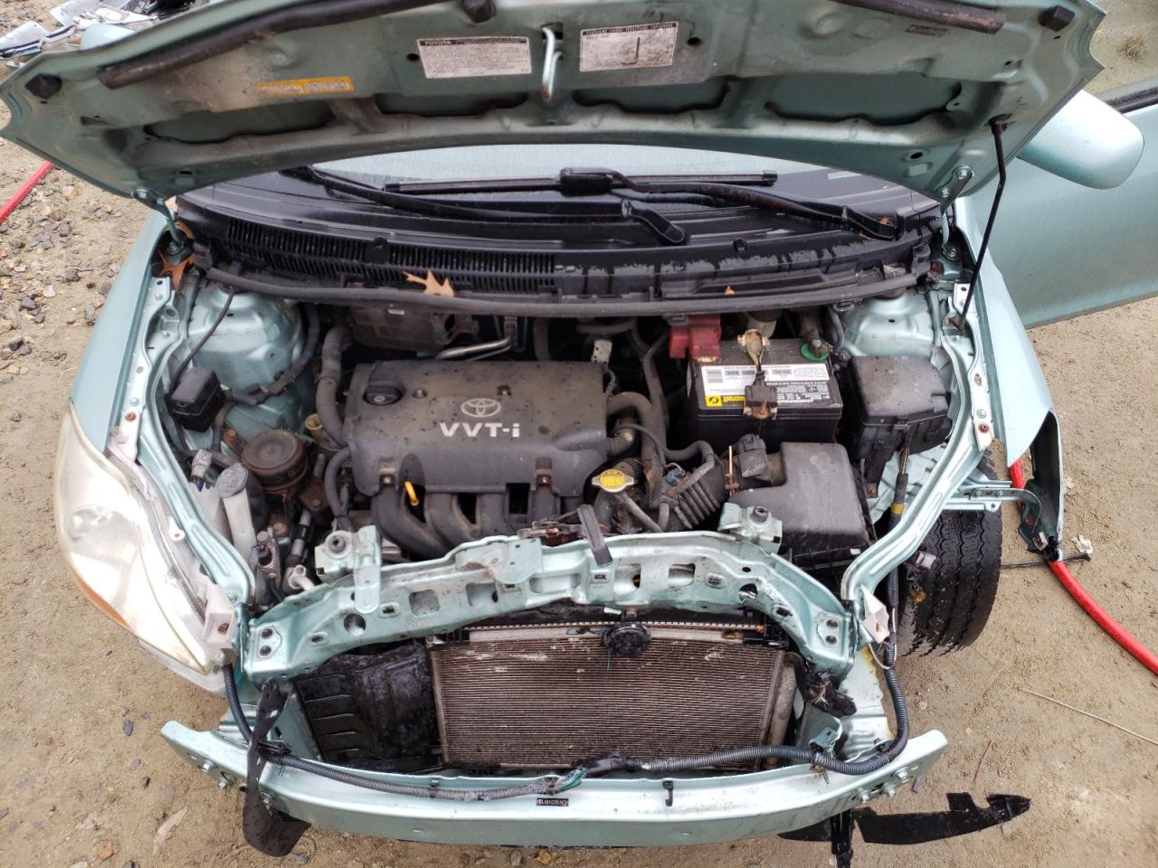 2008 Toyota Yaris VIN: JTDBT923281242709 Lot: 77084393